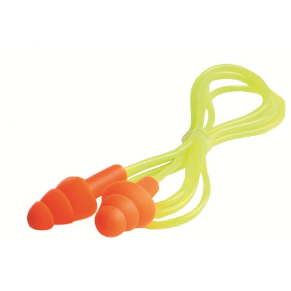 Reusable Corded Ear Plugs, with Vial (Box of 50)