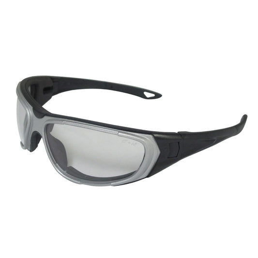ERB NT2 Safety Glasses, Anti-Fog Lens, Solid Foam Liner