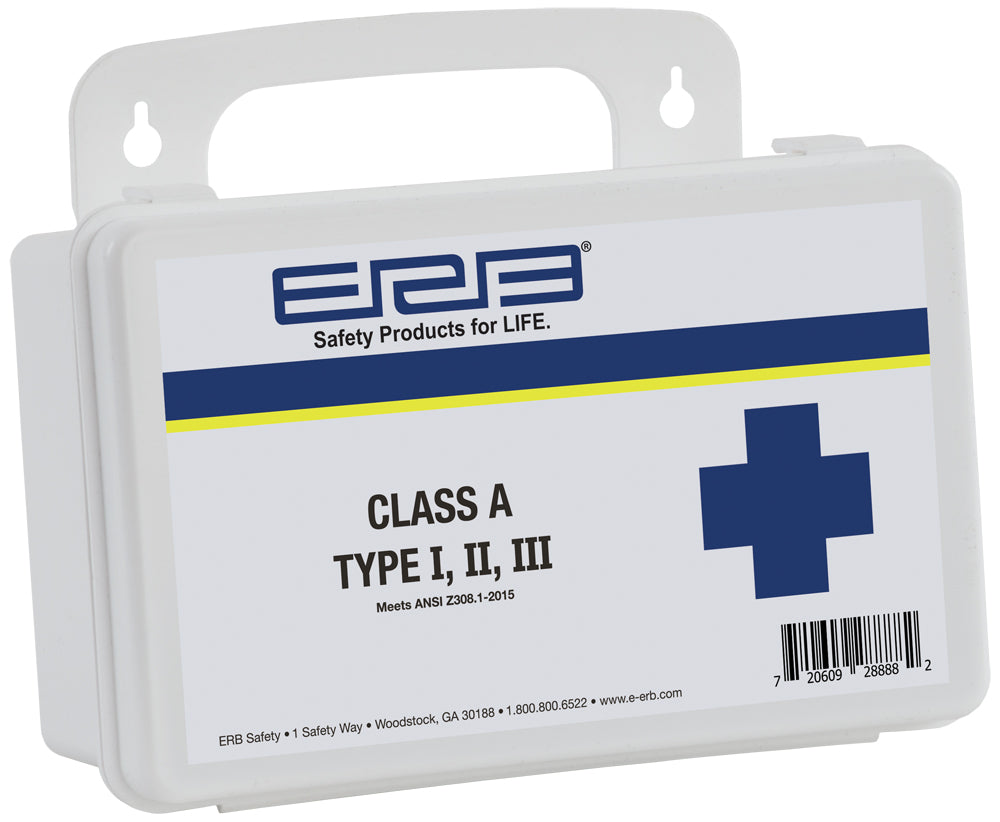 Class A Type I, II, III Plastic First Aid Kit