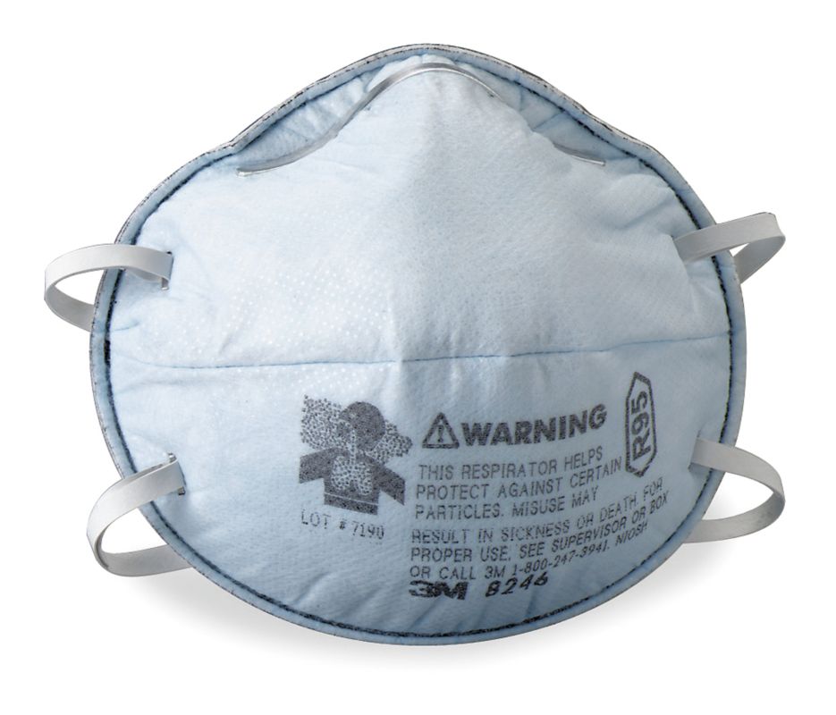 3M R95 Respirators, Acid Gas Relief