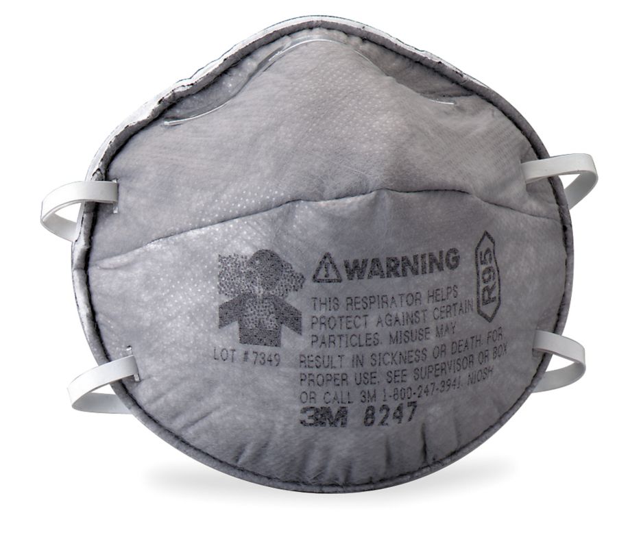 3M R95 Respirators, Organic Vapor Relief