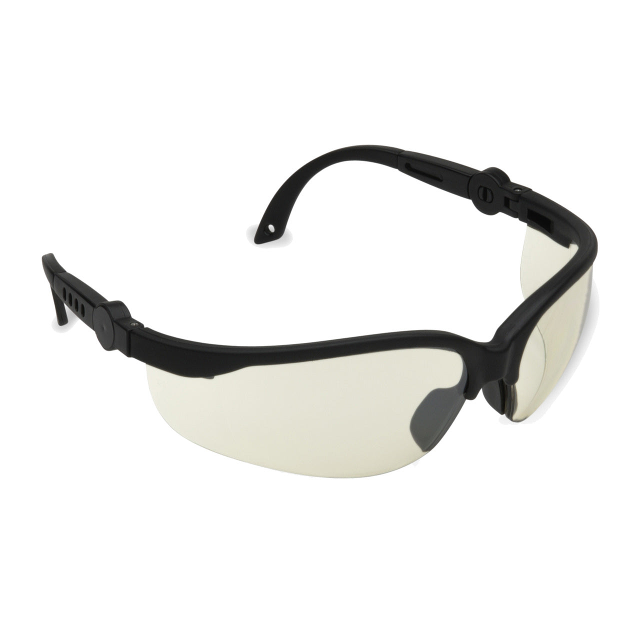 AKITA™ Safety Glasses, Black with Indoor/Outdoor Lens
