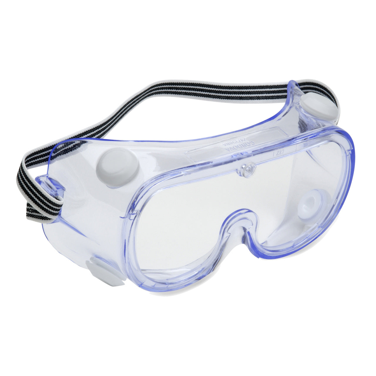Indirect Ventilation Safety Goggles, Clear Anti-Fog Polycarbonate Lens