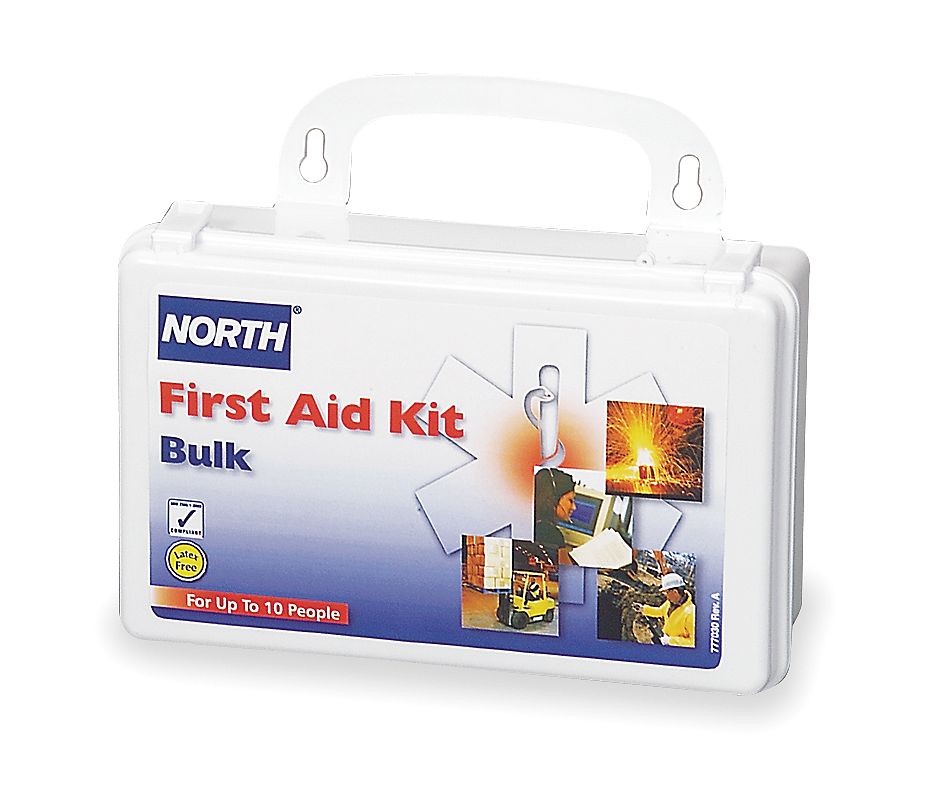 10 Person Plastic Bulk First Aid Kit