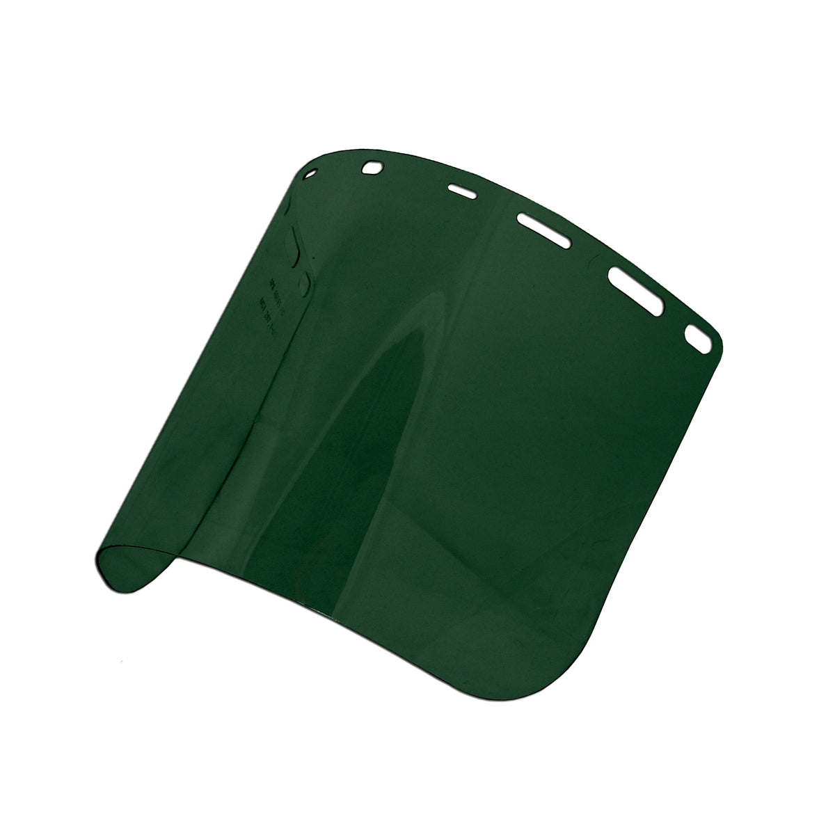 8166 Dark Green PETG Face Shield (Case of 20)