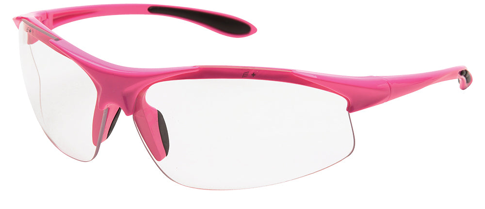 ERB ELLA Safety Glasses, Anti-Fog Lens, Pink Frame