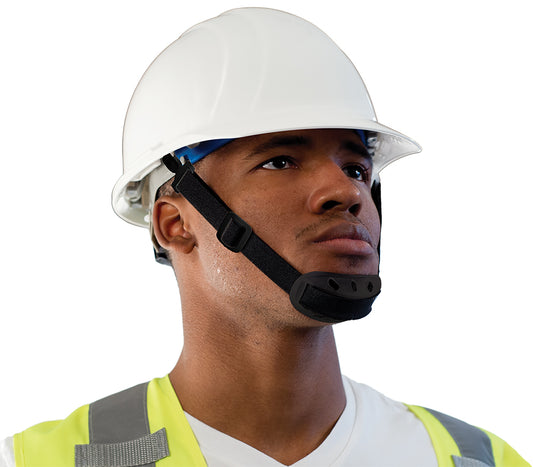 Elastic Chin Strap with Guard, Adjustable (Case of 12)