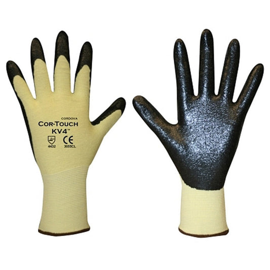 Cordova Cor-Touch KV4™ Kevlar®/Lycra Gloves, 13-Gauge, Cut Level 4 (Dozen)