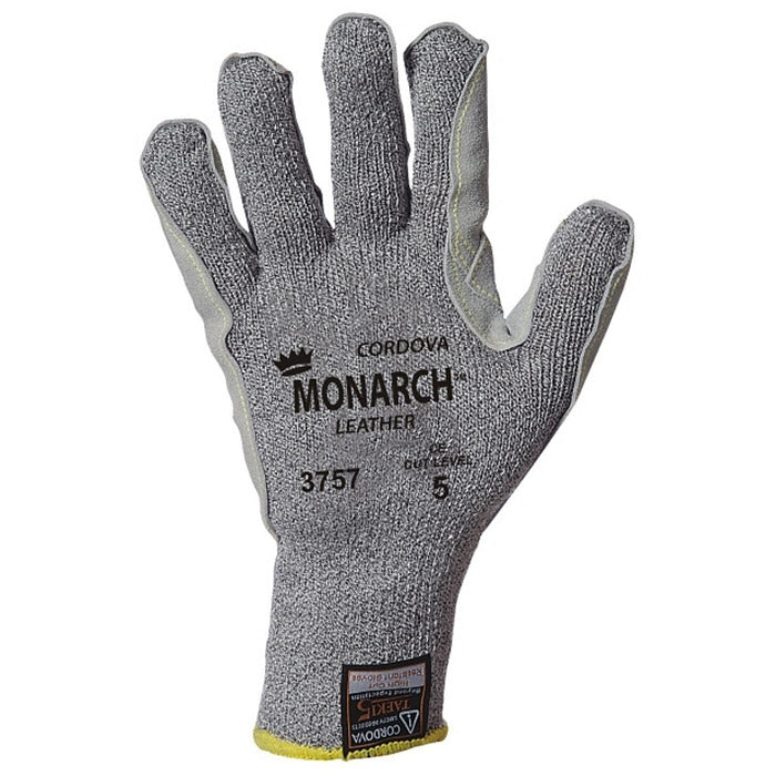 Cordova Monarch™ TAEKI5® Gloves, 10-Gauge, Leather Palm, Cut Level 5 (Pair)