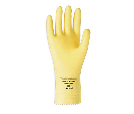 Technicians Rubber Latex Gloves, 13-MIL