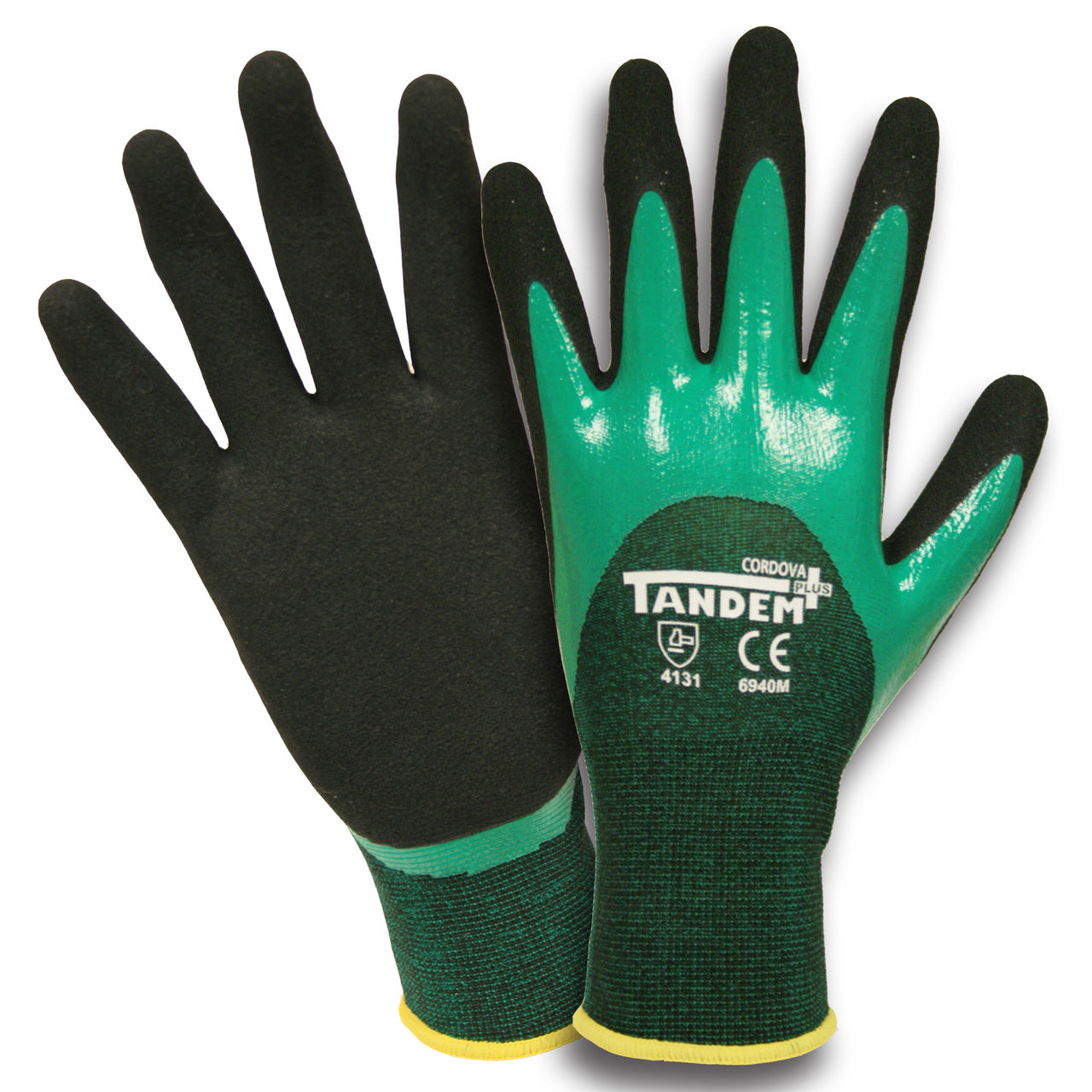 Cordova TANDEM PLUS™ Nitrile Coated Machine Knit Gloves, 3/4 Coating (Dozen)