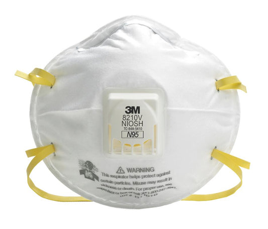 3M N95 Respirators, Cool Flow Valve