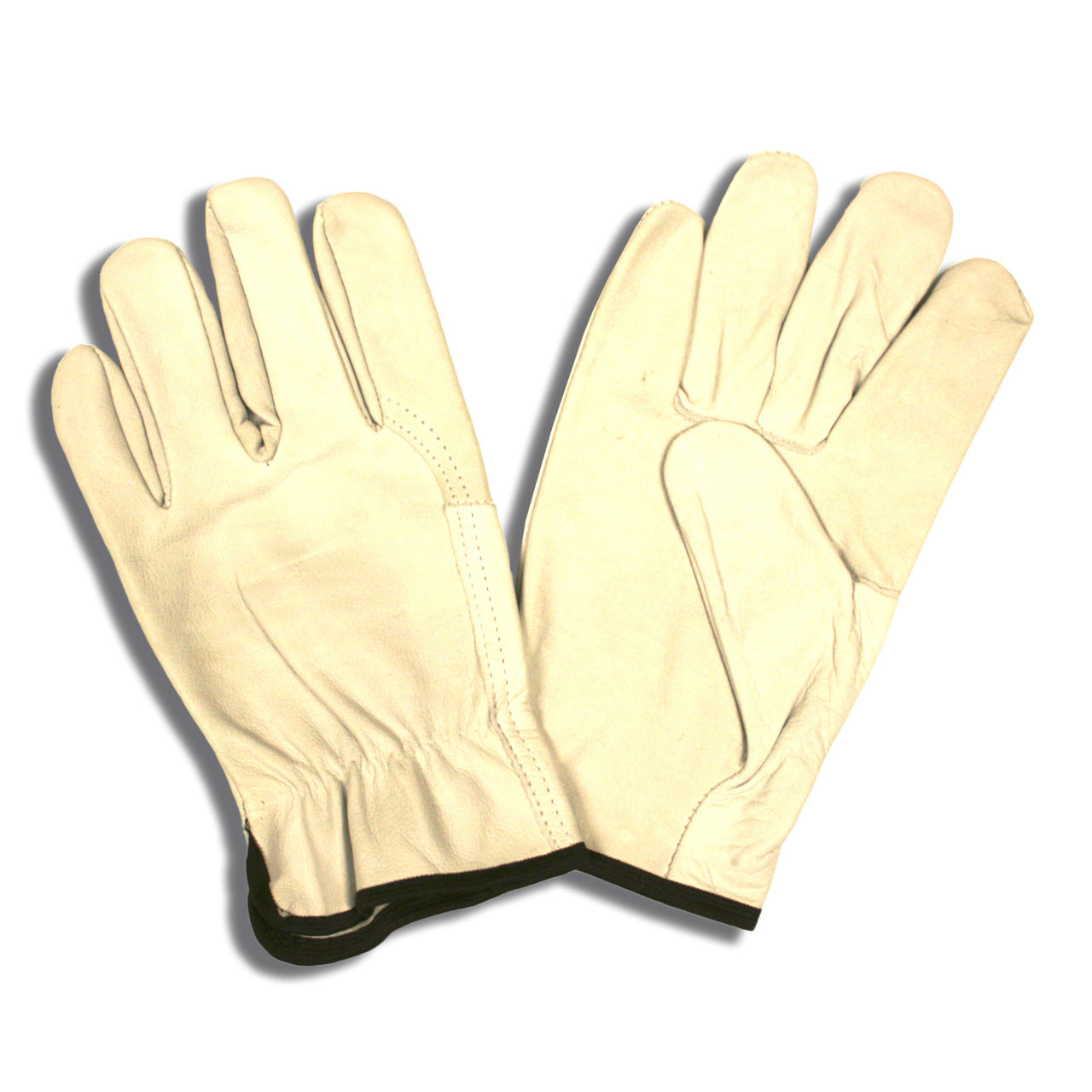 Cordova Economy Cowhide Leather Drivers Gloves, Wing Thumb (Dozen)