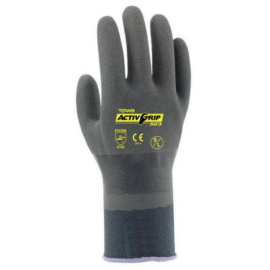 Cordova TOWA® ActivGrip™ Nitrile Coated Gloves, 13-Gauge, Nylon Shell (Dozen)