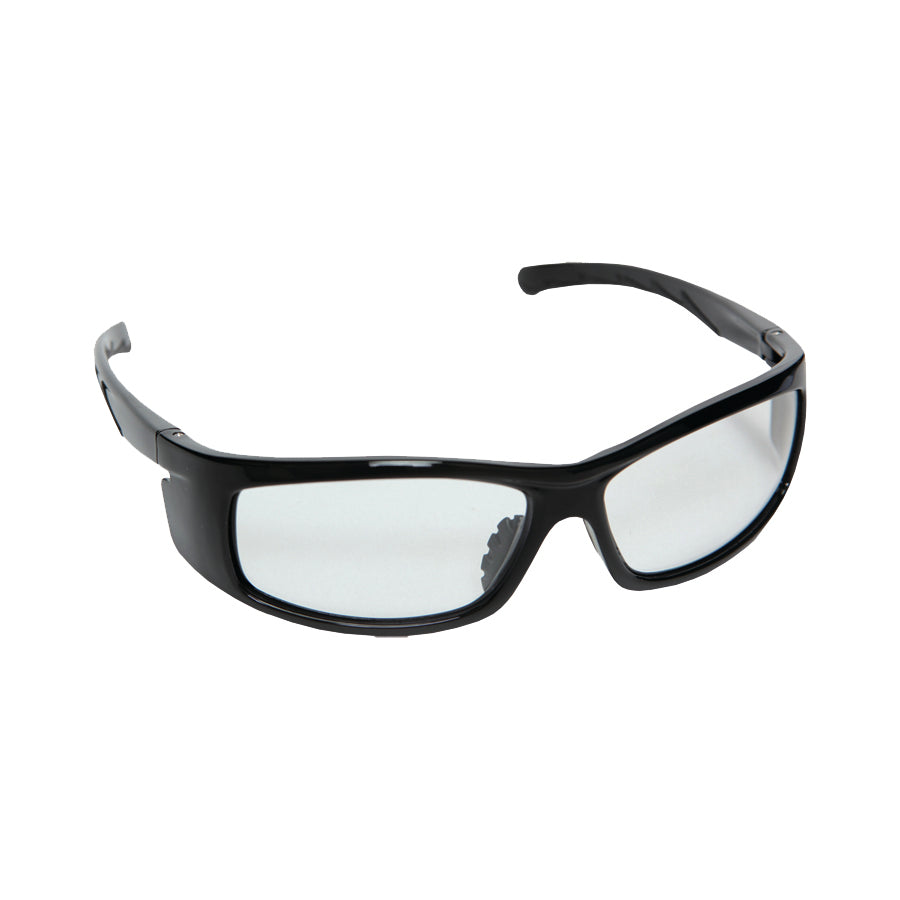 Cordova VENDETTA™ Safety Glasses, Black Frame, Side Shields (Pair)