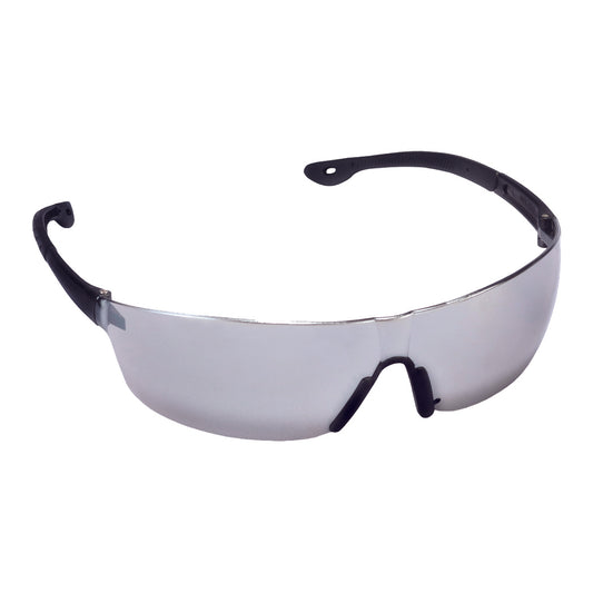 JACKAL™ Safety Glasses, Silver Mirror Lens