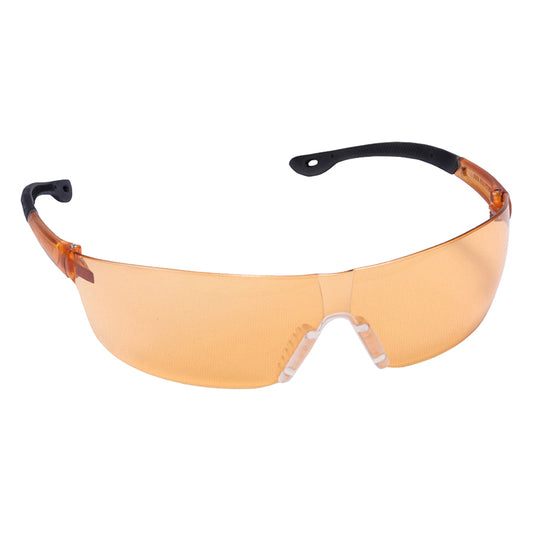 JACKAL™ Safety Glasses, Orange Mirror Lens