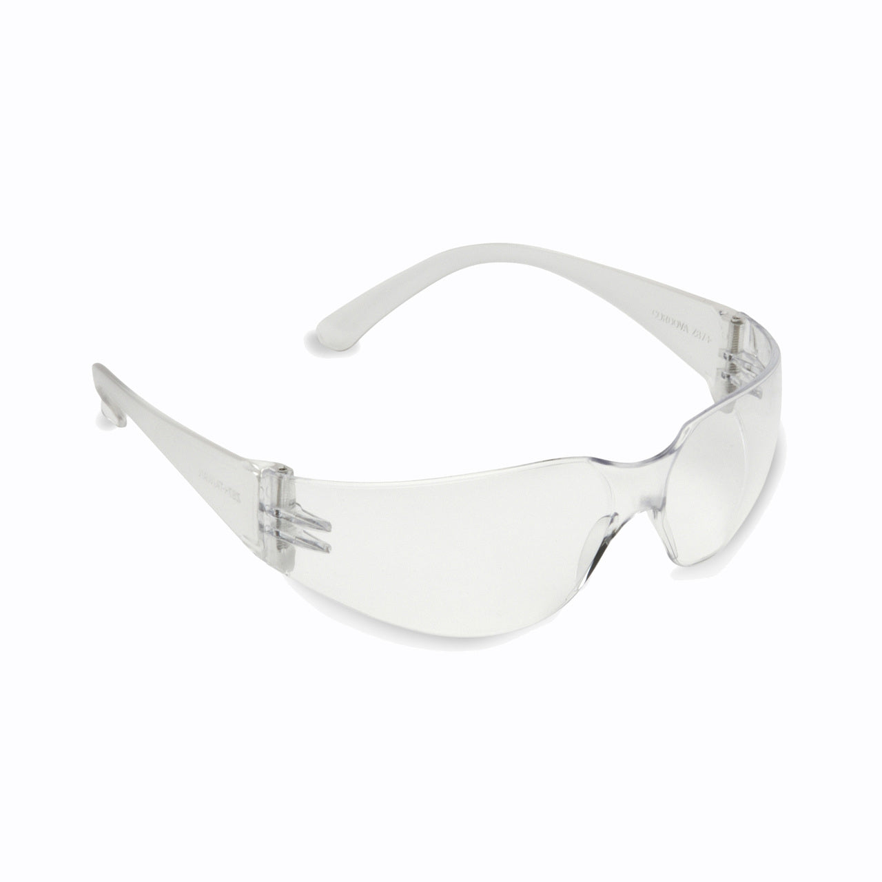 Cordova BULLDOG™ Readers Safety Glasses, Frosted Clear Frame, Clear Lens