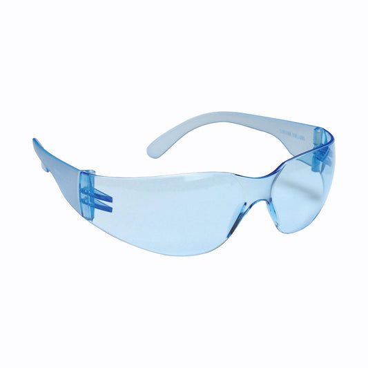 BULLDOG™ Safety Glasses, Blue Anti-Fog Lens, Blue Frosted Frame