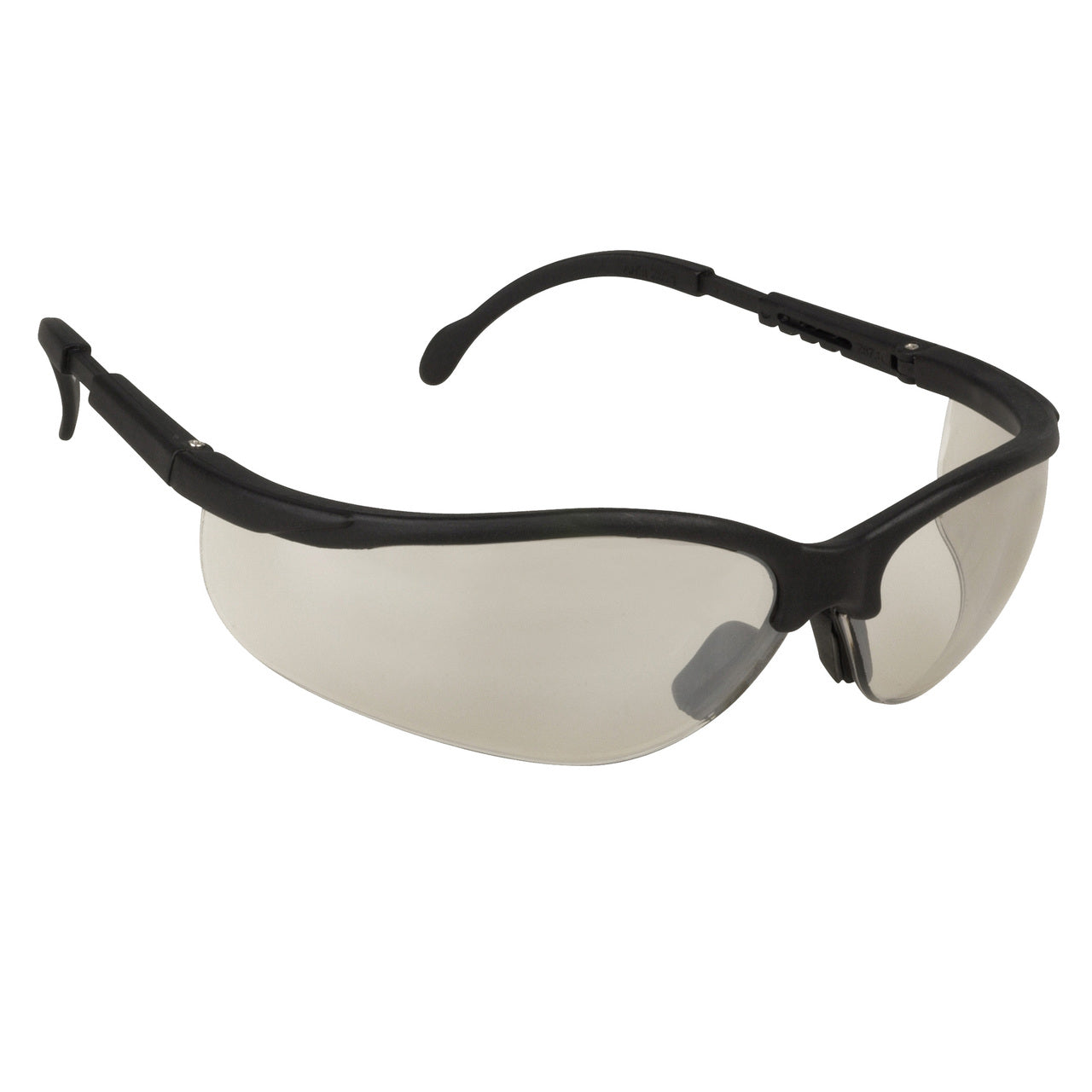 BOXER™ Safety Glasses, Black with Indoor/Outdoor Lens