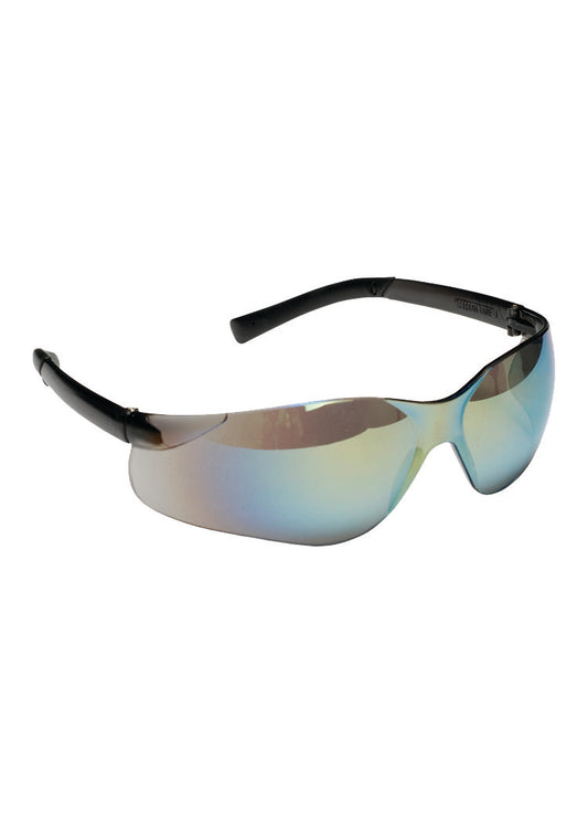 DANE™ Safety Glasses, TPR Temples, Rainbow Mirror Lens