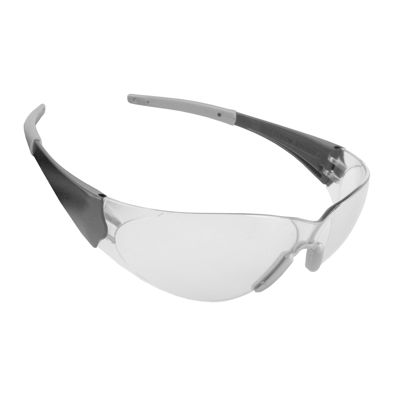 DOBERMAN™ Safety Glasses, Gel Nose Piece, Temple Sleeves, Clear Lens