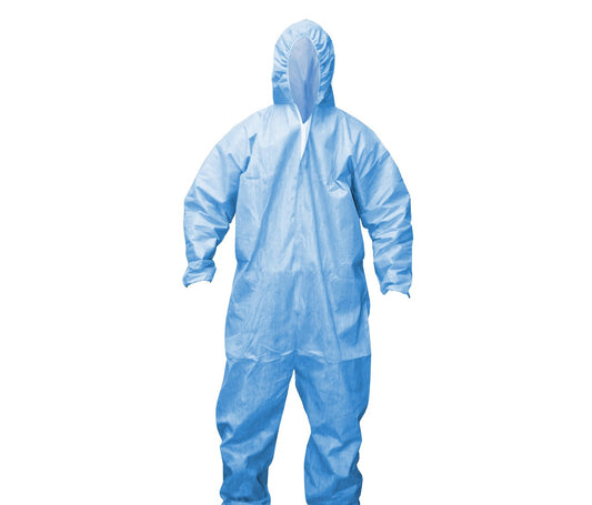 Cordova DEFENDER FR™ Blue Coverall w/Hood