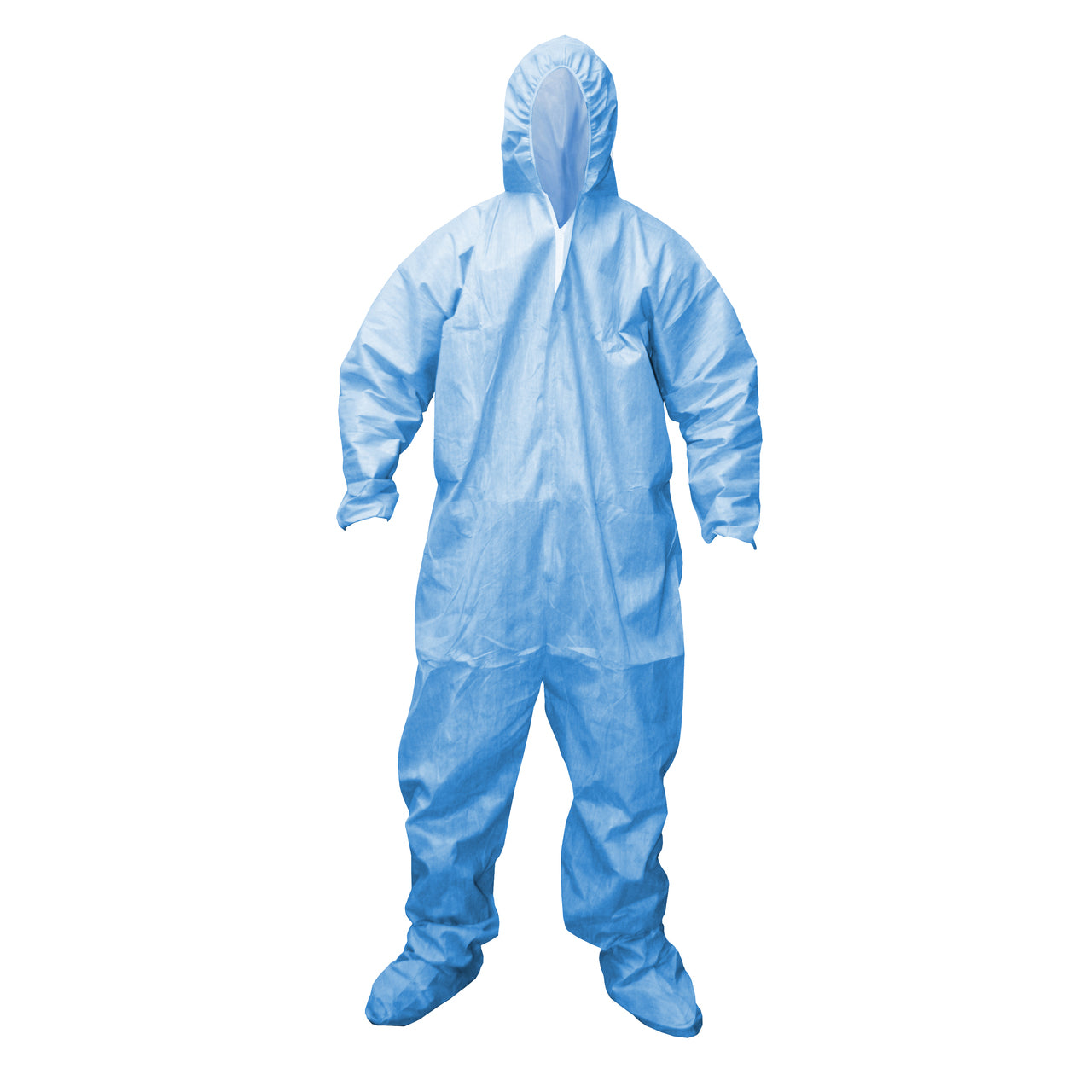 Cordova DEFENDER FR™ Blue Coverall w/Hood & Boots