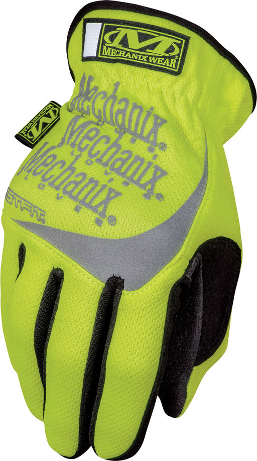 Mechanix Wear Safety FastFit HI-Viz Gloves, Yellow