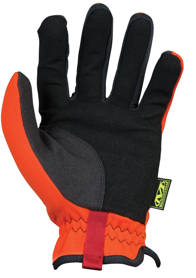 Mechanix Wear Safety FastFit HI-Viz Gloves, Orange