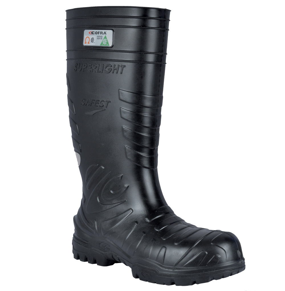 Safest Black EH PR - Insulated Composite Toe Rubber Boot (00060-CM4)