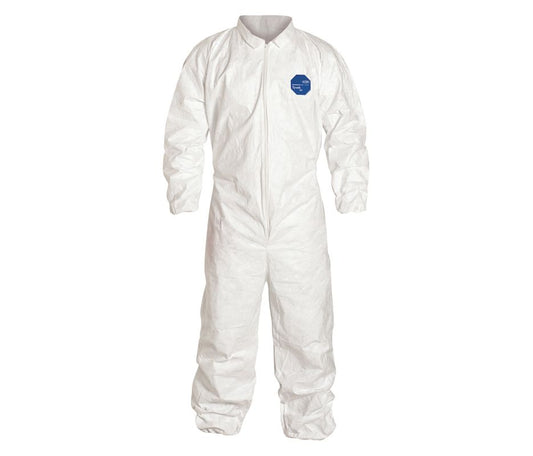 Tyvek TY Coveralls, Collar, Elastic Wrists and Ankles