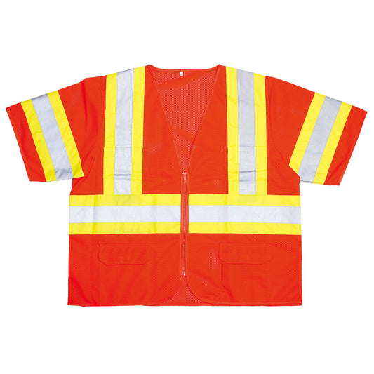 Cordova COR-BRITE™ Class III Mesh Vest, Two-Tone Reflective Tape