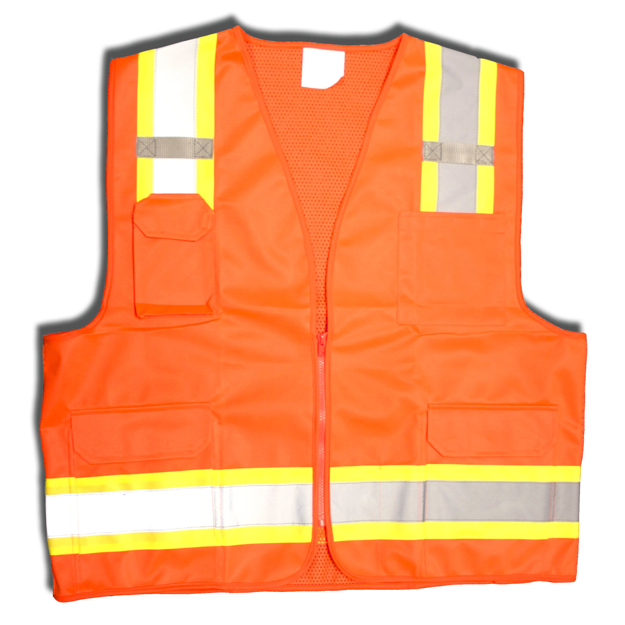 Cordova Class II Surveyors Vest, Two Tone-Trim/Reflective Stripes